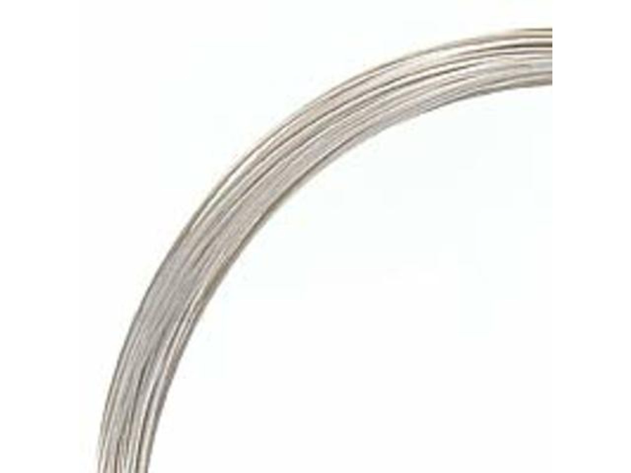 Sterling Silver Wire Round 24 Gauge Half Hard - Approx. 1 Troy Oz. (48ft)